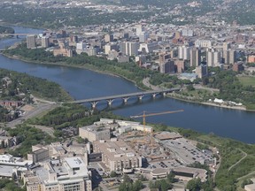 An aerial view of the University of Saskatchewan. File photo