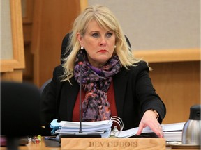 Saskatoon Coun. Bev Dubois disagrees with the city's new definition for consultants spending, which produced a drastically lower number in 2016 when compared to 2015. (GREG PENDER/The StarPhoenix)