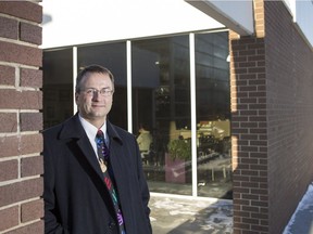 Dave Hunchak, chair of the Children's Discovery Museum's facilities committee, praises Saskatoon city council's "wisdom" in spending $1.3 million on upgrades to the former Mendel Art Gallery building that will house the museum. (LIAM RICHARDS/The StarPhoenix)