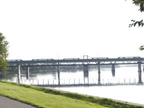 Diefenbaker Bridge in Prince Albert.