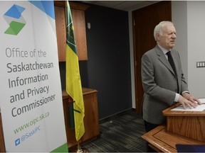 Information and Privacy Commissioner Ron Kruzeniski.