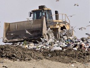 Saskatoon residents only diverted 21.8 per cent material from the landfill in 2016, among the worst such rates for a city in Canada. (RICHARD MARJAN, The StarPhoenix)