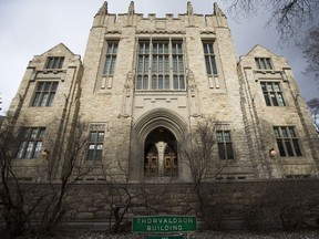 The Thorvaldson Building on the U of S campus.