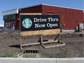 New businesses, like this Starbucks at Preston Crossing, are opening up in brand new developments across the city.
