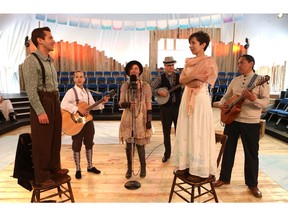 Jeremy Hilsendager, Anna Mazurik, Kate Herriot, Robert Grier, Jamie Lee Shebelski and Curtis Peeteetuce in Twelfth Night.