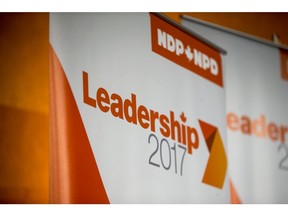 The federal NDP's fifth leadership debate took place at TCU place in Saskatoon on Tuesday.