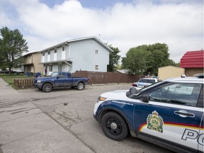 Saskatoon police responded to a shooting on the 2300 block of 33rd Street West on July 22, 2017