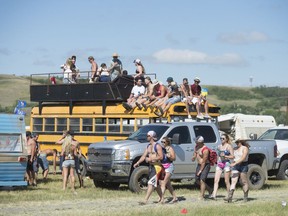 The Country Thunder Saskatchewan mainstage site at Craven in 2017. As this year's festival gets underway, the Regina Police Service warns to stay safe on the roads.