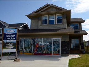 The Daytona show home at 656 Childers Bend offers buyers to see a spacious, "user-friendly" layout, located in Kensington. (Jennifer Jacoby-Smith/The StarPhoenix)