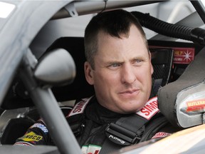 D.J. Kennington, who ran the Daytona 500 in February, is in Saskatoon for Wednesday's NASCAR Pinty's stop.