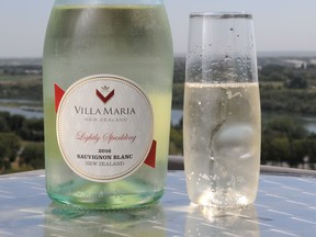 Villa Maria Lightly Sparkling Sauvignon Blanc (James Romanow photo)