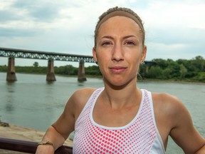Marathon runner Erin Gardiner. (Brandon Harder/Saskatoon StarPhoenix)