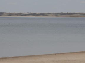 The shores of Lake Diefenbaker near the Elbow Harbor Marina which opened in 1986. The lake was created when the Gardiner Dam was built on the South Saskatchewan River and provides drinking water for 40 per cent of Saskatchewan's residents and is valued for the recreational opportunities that it provides. Boating and fishing are popular pursuits on the giant, man-made lake. Don Healy/Leader-Post