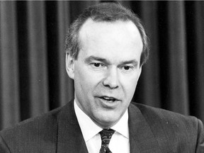 Grant Devine served as Saskatchewan's premier between 1982 and 1991.