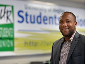Jermain McKenzie, president of the U of R Students' Union, is one of many to join the new Saskatchewan Student Coalition.