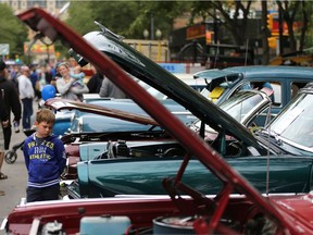 Downtown Saskatoon was filled with car enthusiasts during the Rock 102 Show and Shine on August 20, 2017.