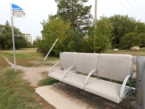 Saskatoon Transit has launched a social media campaign to identify bus stops and shelters in the city that need improvement. (RICHARD MARJAN/The StarPhoenix)