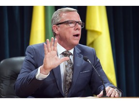 After nearly 10 years at the helm, Premier Brad Wall announced Thursday that he is stepping down and retiring from politics at the Legislative Building in Regina. TROY FLEECE / Regina Leader-Post