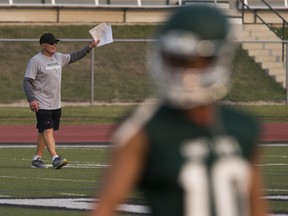 Huskies' assistant coach Jerry Friesen is a steady resource for new head coach Scott Flory.