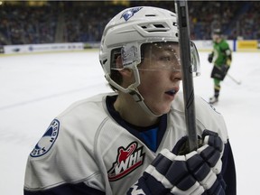 Cameron Hebig is making a much anticipated return to the WHL's Saskatoon Blades