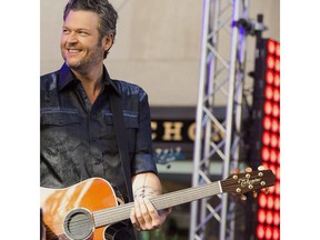 Blake Shelton is the international guest at this year's CCMA Awards in Saskatoon.