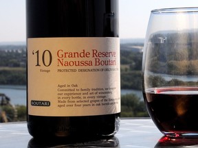 The wine of the week is Boutari Grand Reserva Naoussa. (Photo by James Romanow)
James Romanow