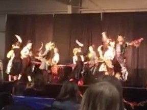 Janelle Pewapsconias recorded a video of the Pavlychenko Folklorique Ensemble's performance on Aug. 19, 2017 at Folkfest in Saskatoon. The Ukrainian dancers, some wearing headdressess, performed a routine which includes parts similar to powwow dancing. Pewapsconias said the dance is “cultural appropriation” and “offensive.” She said she was offended because Indigenous dancers were not used and what the dancers wore was inappropriate. The Pavlychenko Folklorique Ensemble said in a statement the piece, titled “Canadian Kaleidoscope,” has been performed locally and internationally since 2003, and is meant to promote inclusivity, not disrespect Indigenous culture.