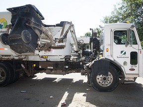 Saskatoon city council voted 7-4 Monday to explore a user-fee system for trash collection. (GREG PENDER/The StarPhoenix)