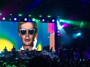 Beck played his first-ever Saskatoon show at TCU Place on Aug. 20.