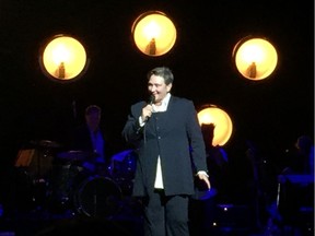 Twenty-five years after k.d. lang released her hit album Ingenue, the Alberta-born crooner reprised its 10 songs in a "guided meditation on love" for a near-capacity house at TCU Place in Saskatoon on Aug. 22, 2017. (Betty Ann Adam / Saskatoon StarPhoenix)