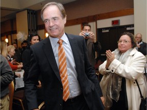 Former NDP leader Dwain Lingenfelter after losing his home riding of Regina Douglas Park seat to Russ Marchuk of the Saskatchewan Party in Regina on Nov 07, 2011.  (Don Healy / Leader-Post)