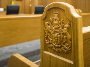 Court of Queen's Bench courtroom.