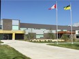 Members of the media were given a tour of Ernest Linder School (pictured) and St. Lorenzo Ruiz Catholic School. The two are among the 18 joint-use schools being built in the province. Uploaded Aug. 29, 2017. Screengrab from video shot by the StarPhoenix.
Screen grab