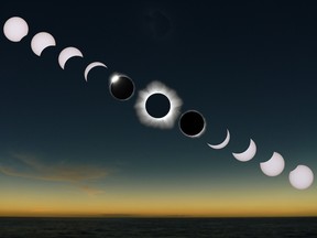 The total solar eclipse of November 14, 2012, as seen from aboard the cruise ship Paul Gauguin in the South Pacific near New Caledonia. Rick Fienberg / TravelQuest International / Wilderness Travel