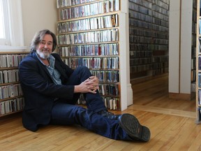 Jay Semko, a member of the Northern Pikes, sits at CFCR.   (Michelle Berg / Saskatoon StarPhoenix)
Michelle Berg, Saskatoon StarPhoenix