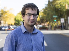 University of Saskatchewan Students' Union President David D'Eon in Saskatoon, Sask. on Friday, September 29, 2017.