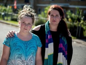 Carissa, last name withheld, and her daughter Ayla, 11, are shown in Ottawa on Tuesday, Sept. 12, 2017. Carissa, a single mom on welfare six years ago, has a full-time job today and more money to show for it — along with a number of other Canadians, suggest fresh census numbers released Wednesday that shine new light on the struggle to make ends meet. THE CANADIAN PRESS/Justin Tang