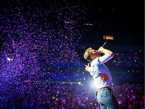 Chris Martin of Coldplay.