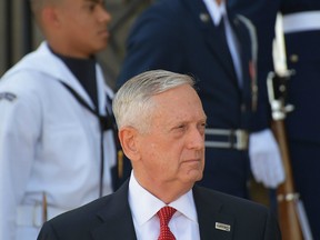"At this time we must also recognize the somber reality that military options must be available in order to protect our allies and ourselves," said Defense Secretary James Mattis, who spoke at an annual Air Force conference near Washington.