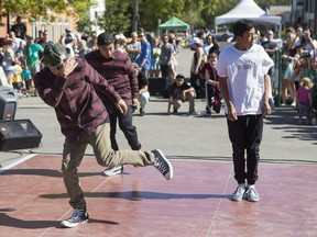 The Alpha Kids breakdance and are On the Scene at the Broadway Street Fair on Saturday, September 12th, 2015.