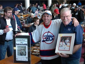 Leader-Post sports man Rob Vanstone and retired Leader-Post desker Al Driver sell their sports memorabilia to help support Raise-a-Reader. Rob Vanstone is celebrating three decades of writing for the Regina Leader-Post.