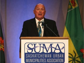 Saskatchewan Urban Municipalities Association president Gordon Barnhart is calling on the provincial government to begin consultations on its plans for legal recreational marijuana. (MICHELLE BERG/The StarPhoenix)