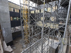 The Jim Pattison Children's Hospital construction site in Saskatoon, Sask. on Friday, October 13, 2017.