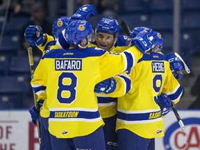 The Blades are in the mood to celebrate thanks to back-to-back WHL wins.