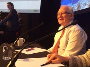 Stephen Murgatroyd, a futurist who is speaking to the Saskatchewan Teachers' Federation on Friday, Oct. 27, 2017, speaks at the Queensland Association of State School Principals Conference in Australia in 2015. With the job market changing rapidly in the years to come, Murgatroyd said teachers are some of the best-suited people to held the education sector adapt.