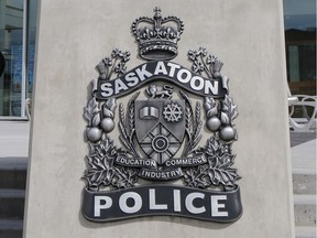 The Saskatoon Police Service logo.
