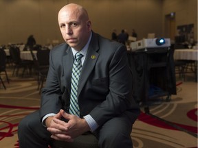 Special Agent Andrew Harasimchuk of the Ohio Bureau of Criminal Investigation at a Cold Case Conference held at the Delta Hotel.