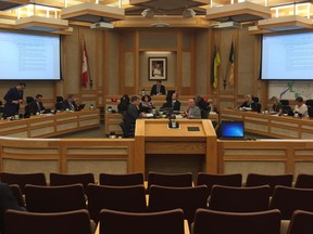 Saskatoon city council meets in council chambers at city hall. (Phil Tank/The StarPhoenix)