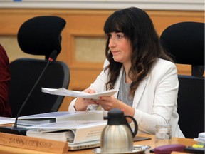 Saskatoon Coun. Sarina Gersher convinced city council to support her idea to explore the possibility of using untreated water to irrigate some city parks. (GREG PENDER/The StarPhoenix)