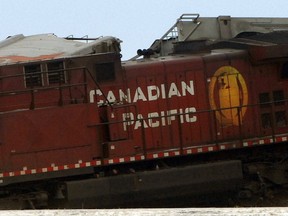 A Canadian Pacific Railway freight train derailed in southwestern Saskatchewan, with 36 cars going off the tracks on Oct. 3, 2017, west of Swift Current